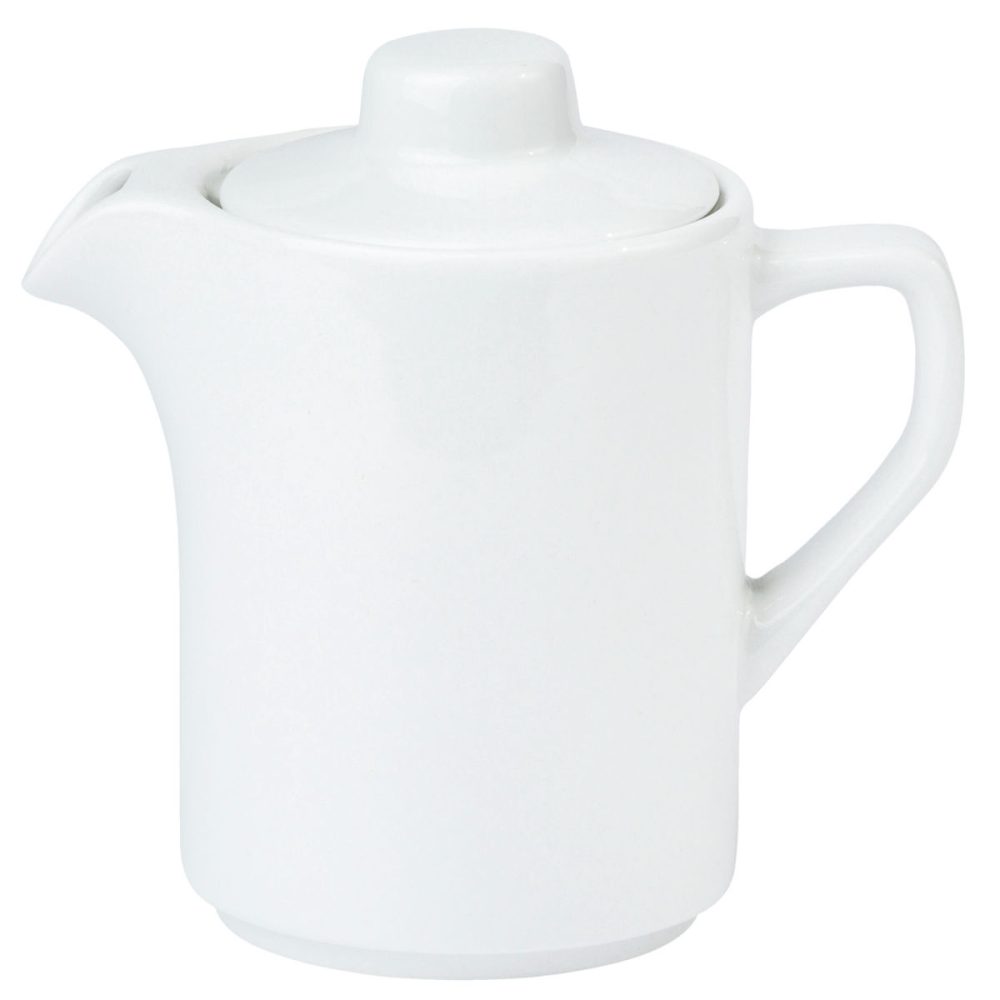 PULSIVA Kaffeekännchen Rondon; 350 ml, 13.5x13.1 cm (ØxH); weiss; 6 Stück / Pack