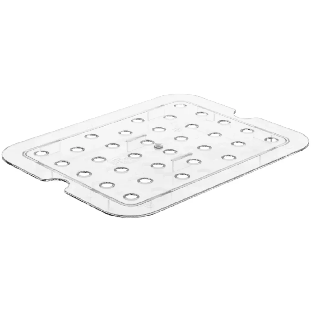 VEGA GN-Abtropfgitter Trigno für 1/2; GN 1/2, 26.5x20.5 cm (LxB); transparent