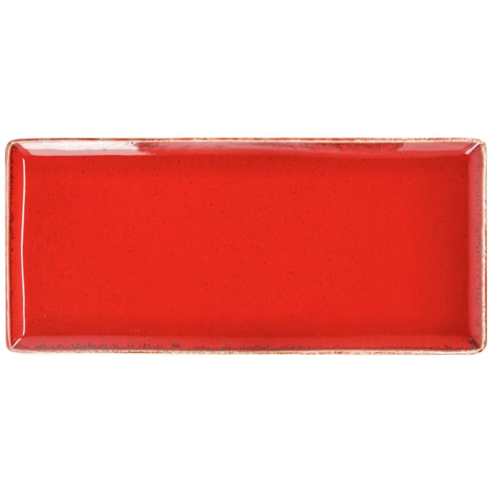 VEGA Platte Sidina rechteckig; 35x16x2 cm (LxBxH); rot; rechteckig; 2 Stück / Pack