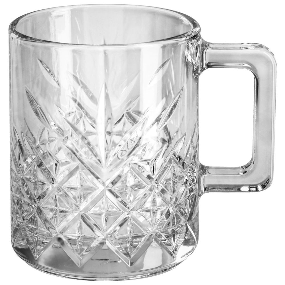 Pasabahçe Kaffee-/Glühweinglas Timeless; 250 ml, 8x9.4 cm (ØxH); transparent; 2 Stück / Pack