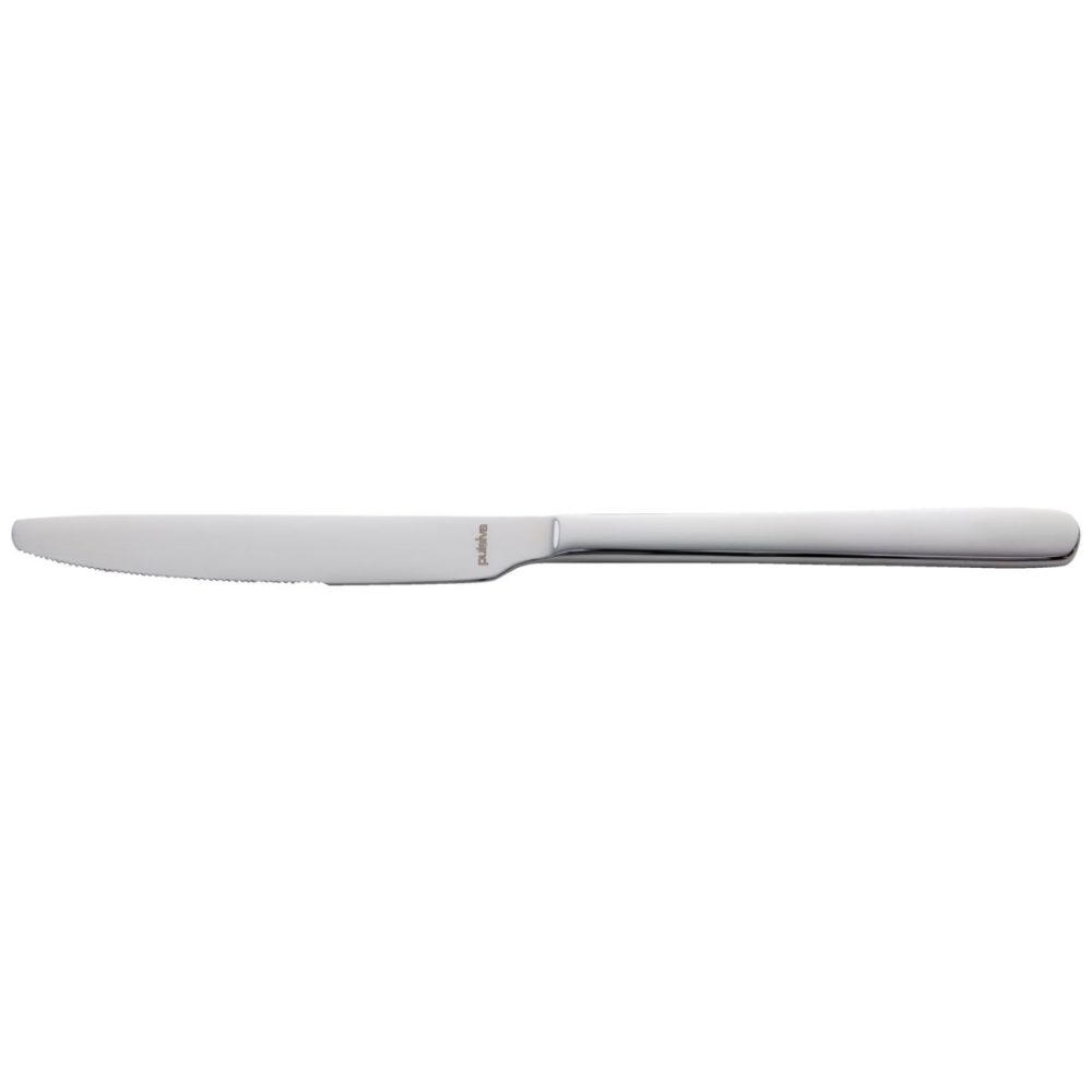 PULSIVA Menümesser Nizza; 22.3 cm (L); silber; 12 Stück / Pack