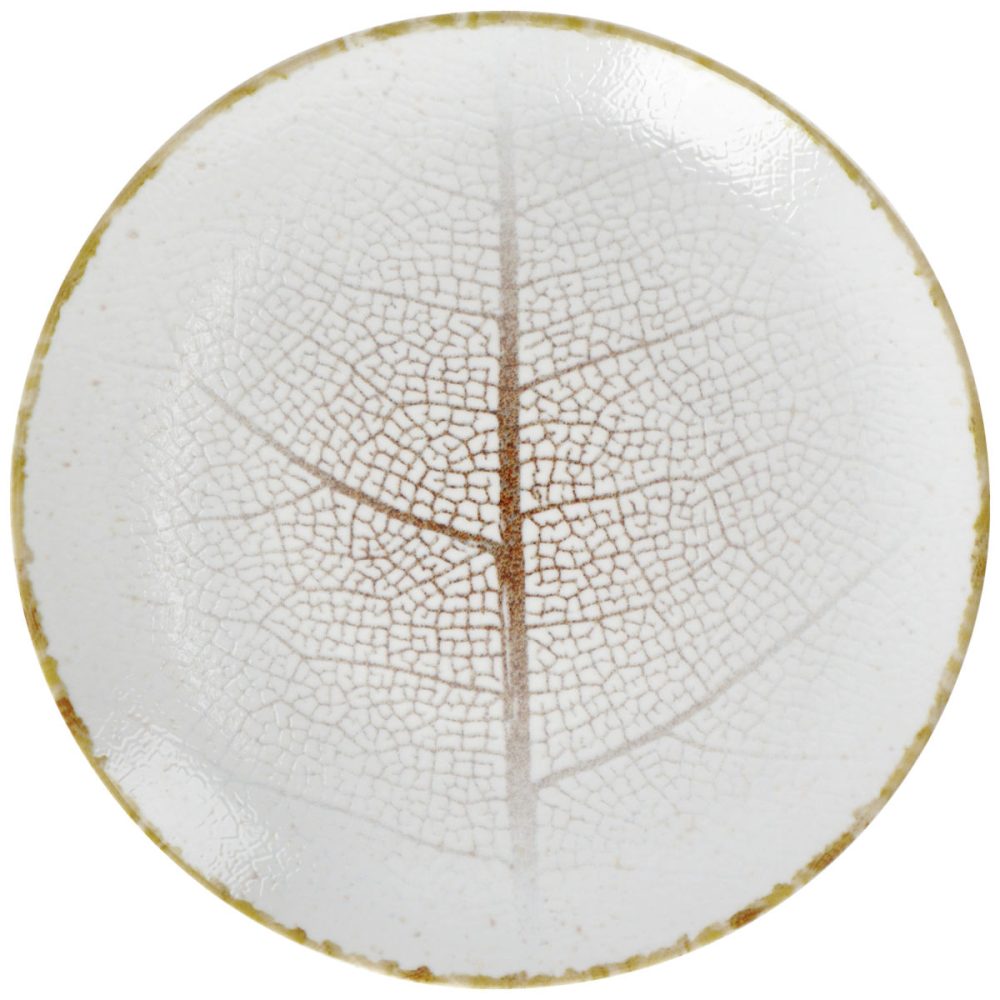 VEGA Teller flach Pianta; 31 cm (Ø); weiss/braun; rund; 6 Stück / Pack