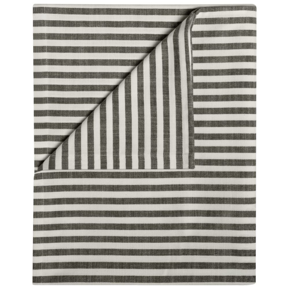 ERWIN M. Tischdecke Glava; 100x100 cm (BxL); cremeweiss/anthrazit; quadratisch