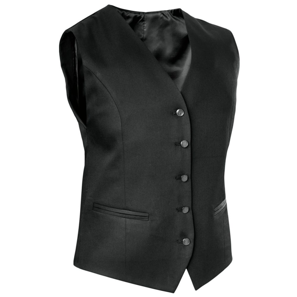 JOBELINE Damen Weste Bistro; Kleidergrösse 36; schwarz