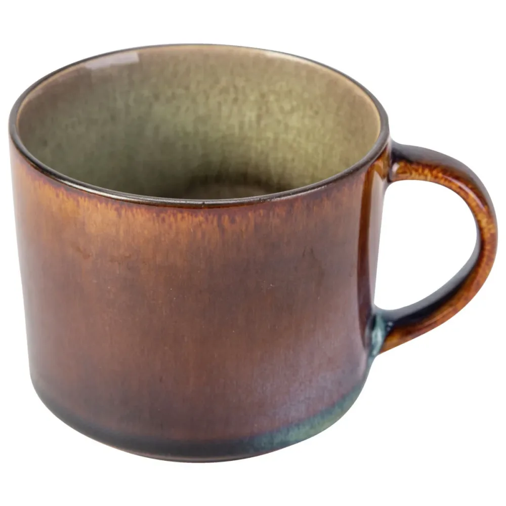 Cosy & Trendy Kaffeetasse Quintana; 220 ml, 8x6.7 cm (ØxH); grün; 6 Stück / Pack