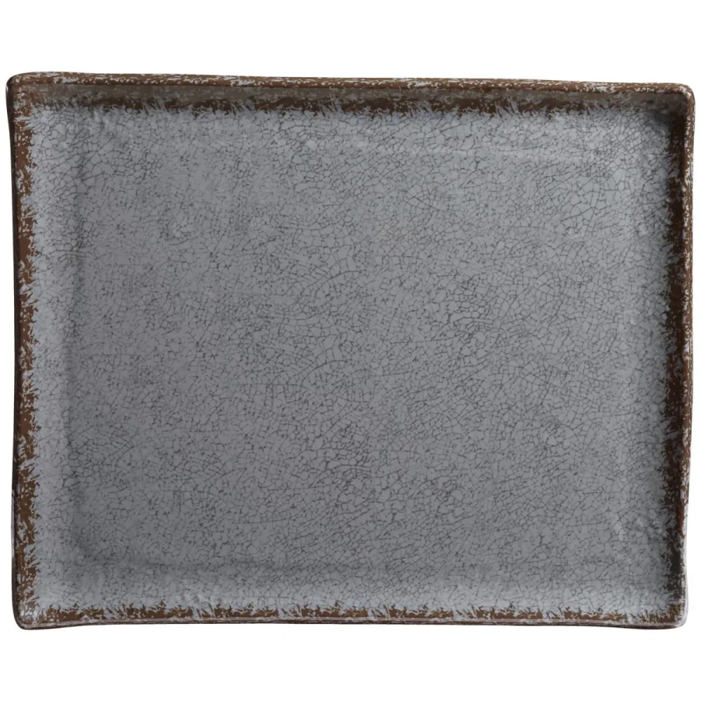 VEGA Platte Portage mit Rand; GN 1/2, 32.5x26.5x2 cm (LxBxH); grau; 3 Stück / Pack