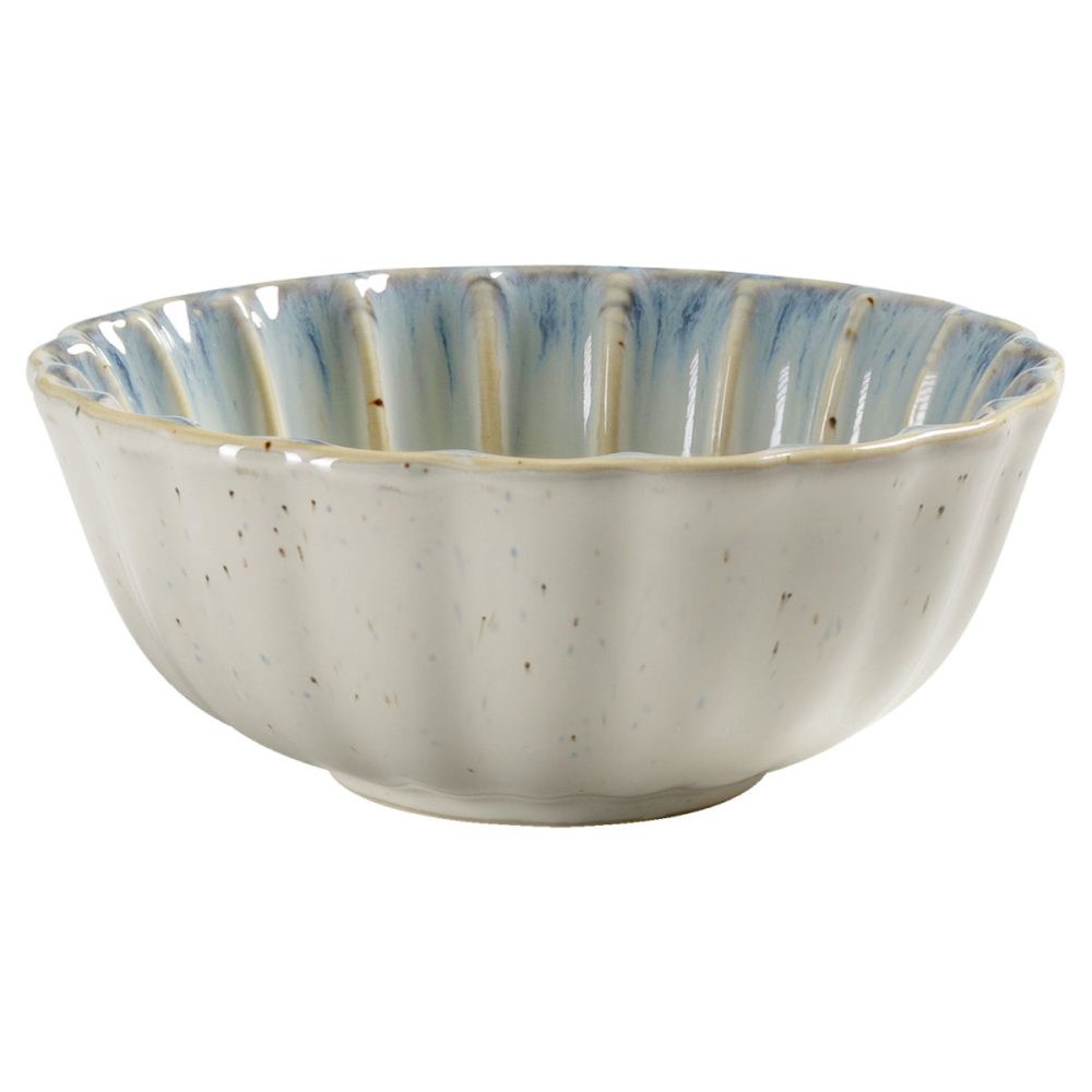 VEGA Schale Flora; 450 ml, 14.3x5.8 cm (ØxH); blau/beige; rund; 6 Stück / Pack