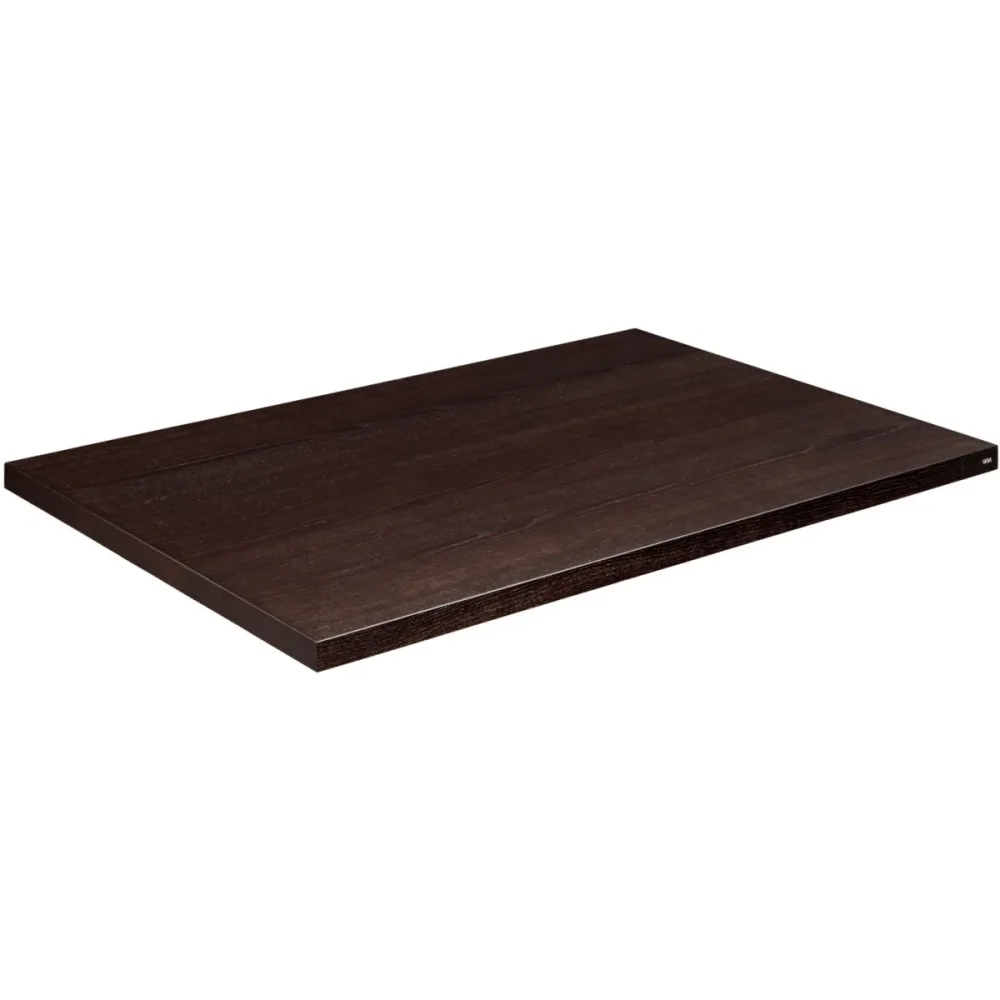 VEGA Indoor-Tischplatte Sumba rechteckig; 120x80 cm (LxB); esche nussbaum gebeizt; rechteckig
