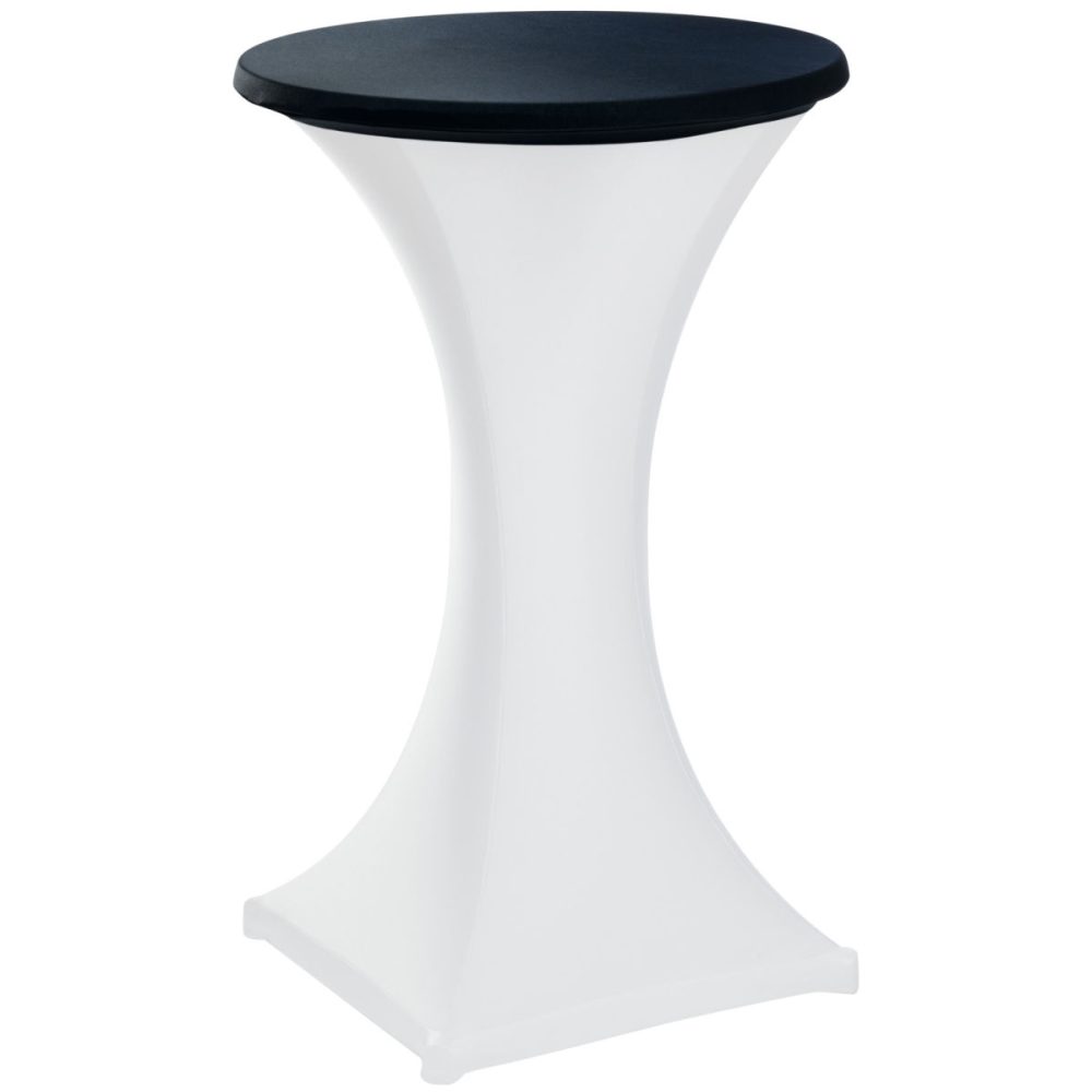 ERWIN M. Tischplattenüberzug Stehtisch Selm; 70 cm (Ø); anthrazit; rund