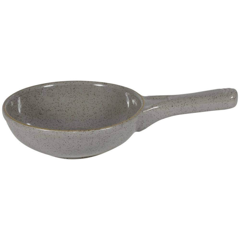 Churchill Servierpfanne Stonecast Peppercorn; 370 ml, 23 cm (Ø); grau/braun; rund; 6 Stück / Pack