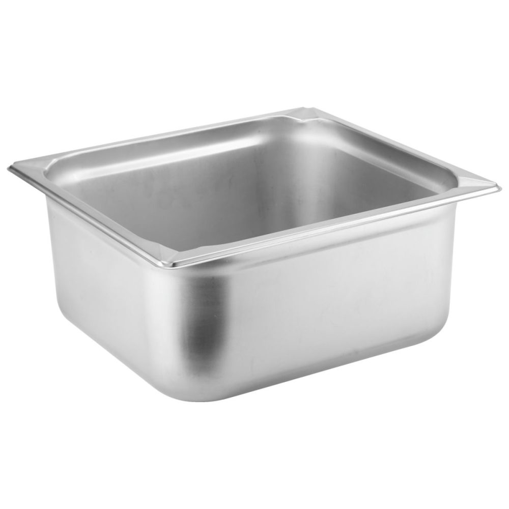 PULSIVA GN-Behälter 2/3 Profi; GN 2/3, 12200 ml, 35.5x32.7x15 cm (LxBxT); edelstahl