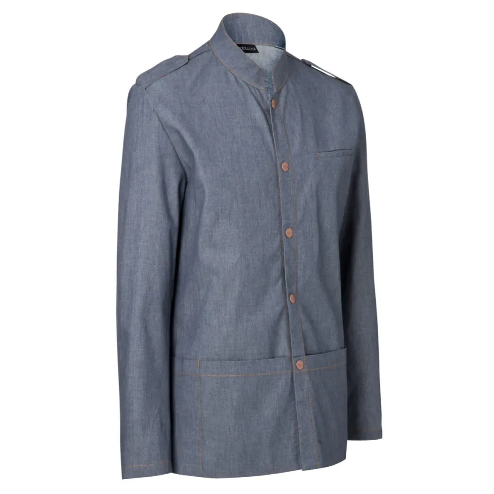 JOBELINE Herrenservicejacke May Denim; Kleidergrösse 50; denim hell