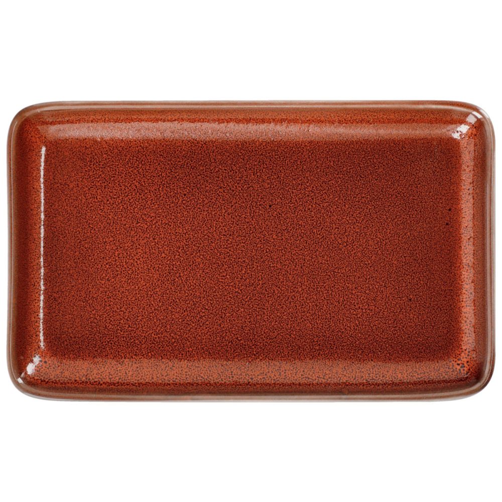 VEGA Platte Oriento; 21x13x2.1 cm (LxBxH); terrakotta; rechteckig; 6 Stück / Pack