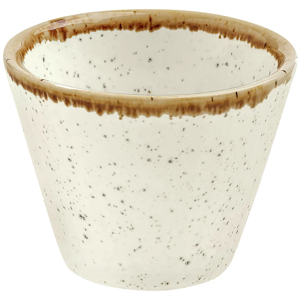 VEGA Schälchen Sidina konisch; 50 ml, 6x4.5 cm (ØxH); beige; konisch; 6 Stück / Pack