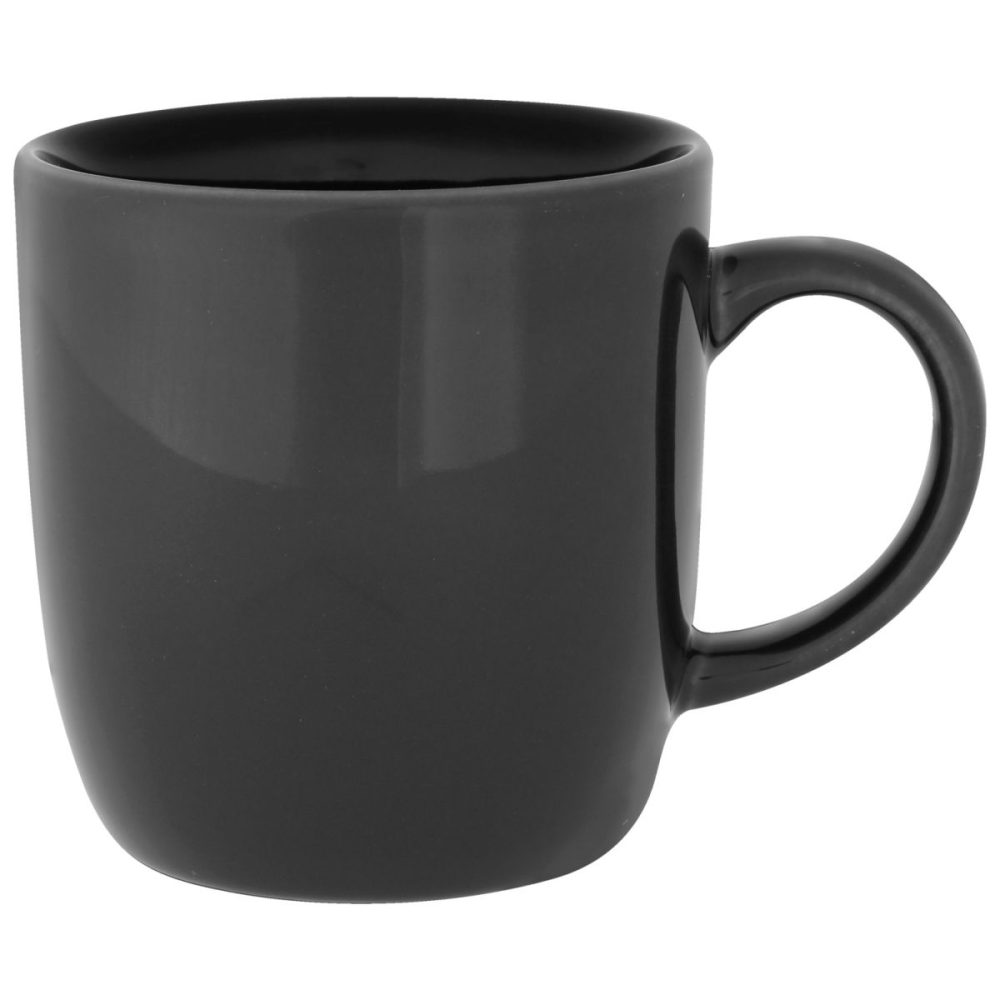 PULSIVA Kaffeebecher Liv; 380 ml, 8.9x9.3 cm (ØxH); grau; 6 Stück / Pack