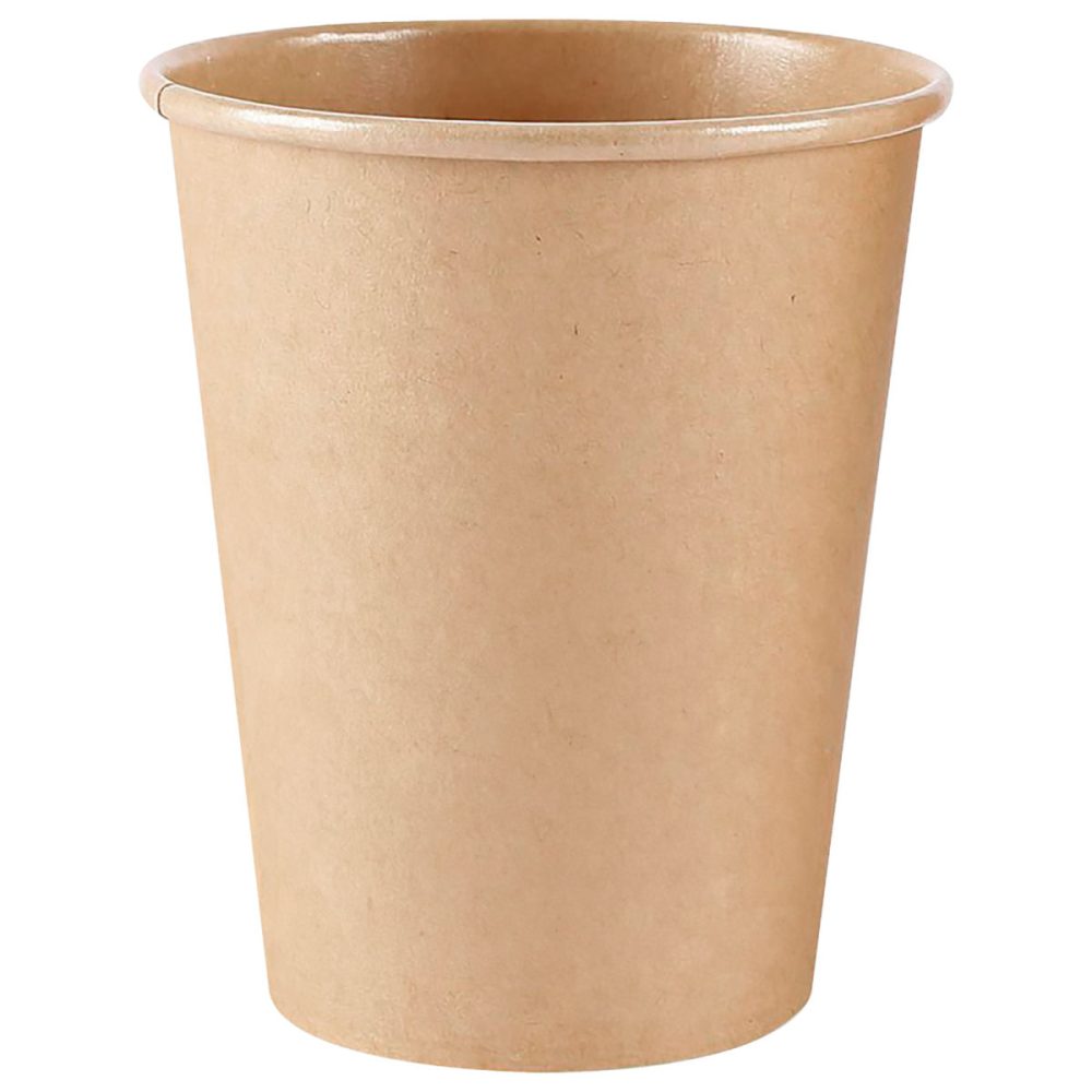 NATUREStar Trinkbecher Kraft Bio; 200 ml, 8x9.2 cm (ØxH); braun; 50 Stück / Pack