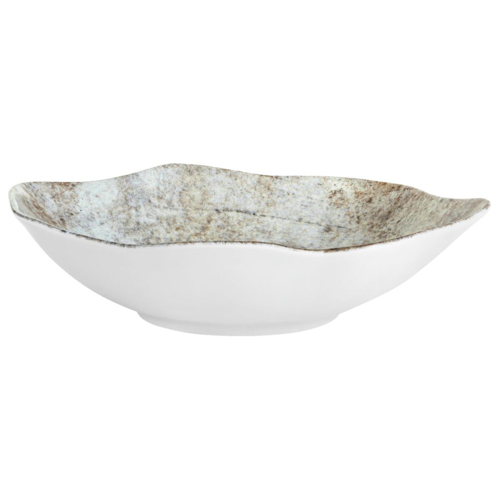 VEGA Teller tief Gironia organisch; 700 ml, 24.5x5.5 cm (ØxH); taupe; organisch; 6 Stück / Pack