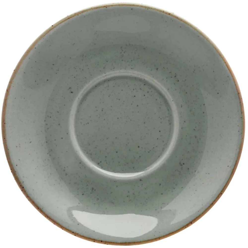 VEGA Kaffee-Untertasse Sidina; 16 cm (Ø); grau; rund; 6 Stück / Pack