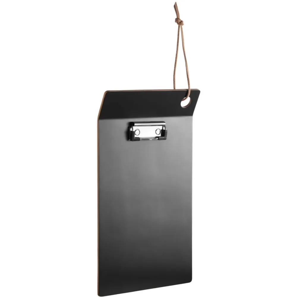 VEGA Tagesspeisekarte Pacofi mit gerader Kante; 31.2x17.8x0.4 cm (LxBxH); schwarz