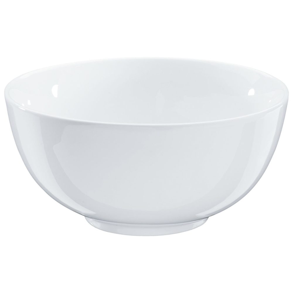 PULSIVA Schale Pola; 1500 ml, 20x10 cm (ØxH); weiss; rund; 4 Stück / Pack