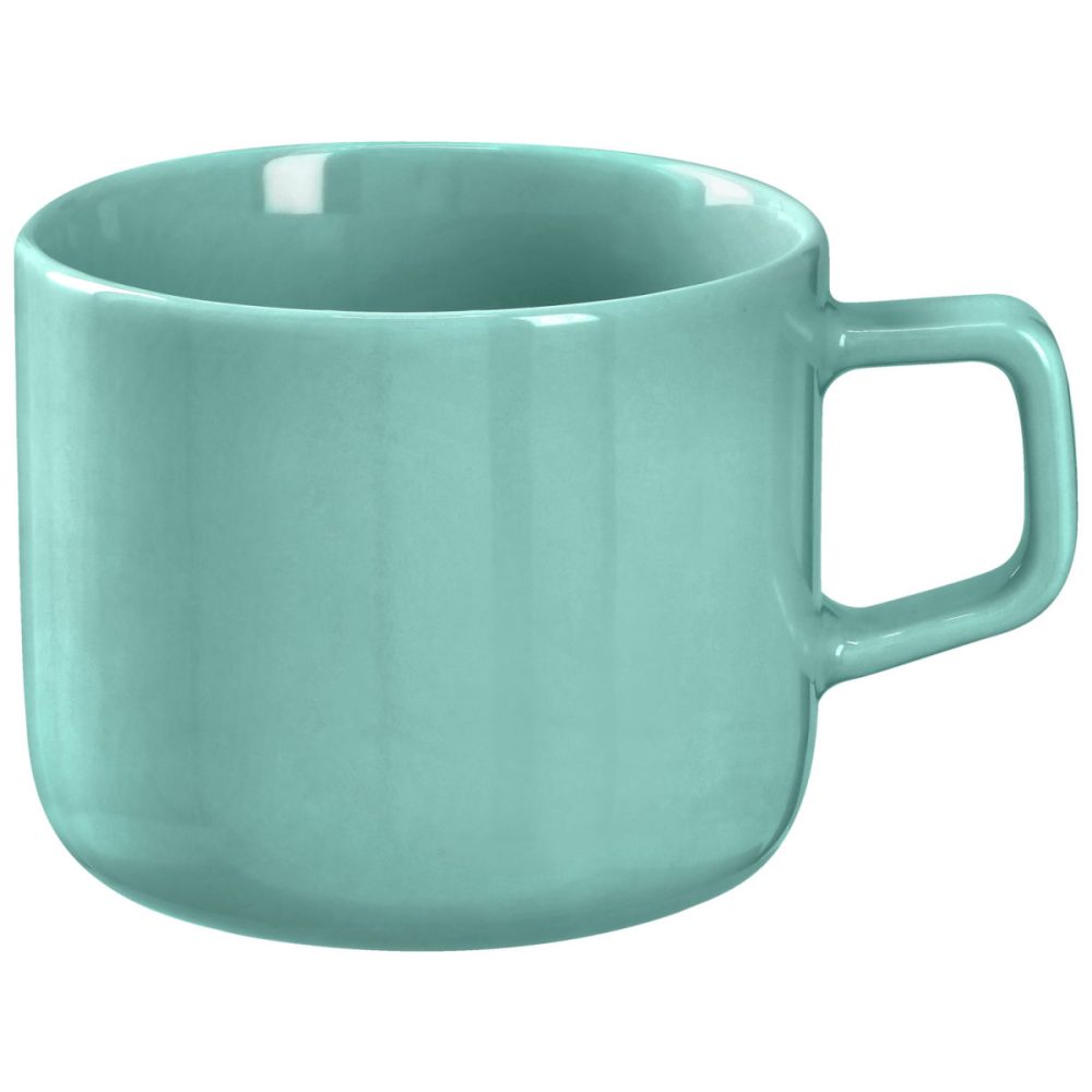 VEGA Kaffee-Obertasse Alegria; 250 ml, 8.3x7.3 cm (ØxH); türkis; rund; 6 Stück / Pack
