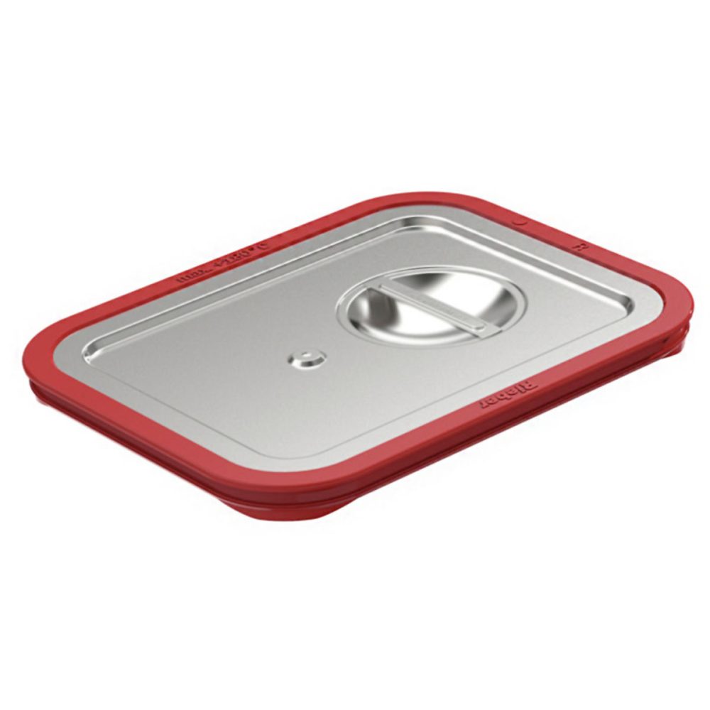 Rieber GN Steckdeckel 1/2 wasserdicht Rieber; GN 1/2, 32.5x26.5 cm (LxB); silber