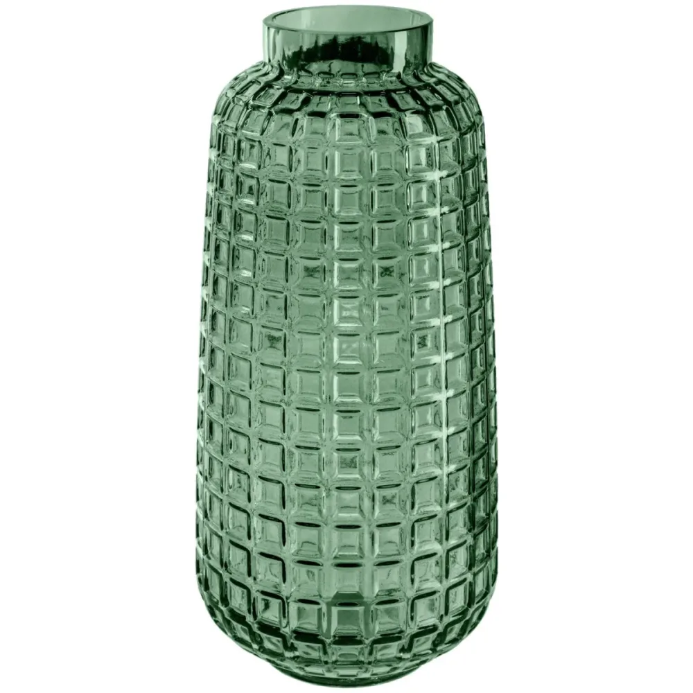 Vase Aleksija; 15x30 cm (ØxH); grün