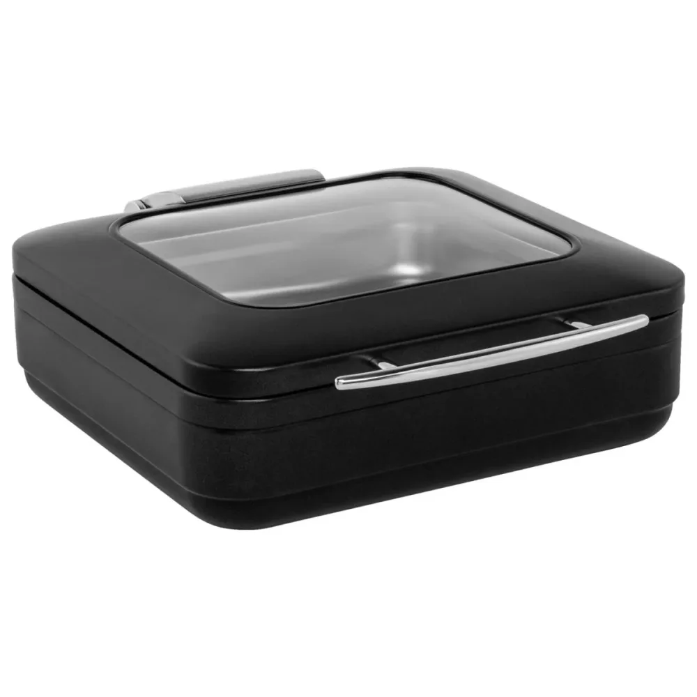 VEGA Chafing-Dish Fenton GN 2/3; GN 2/3, 6000 ml, 41x48x16 cm (BxTxH); schwarz/silber