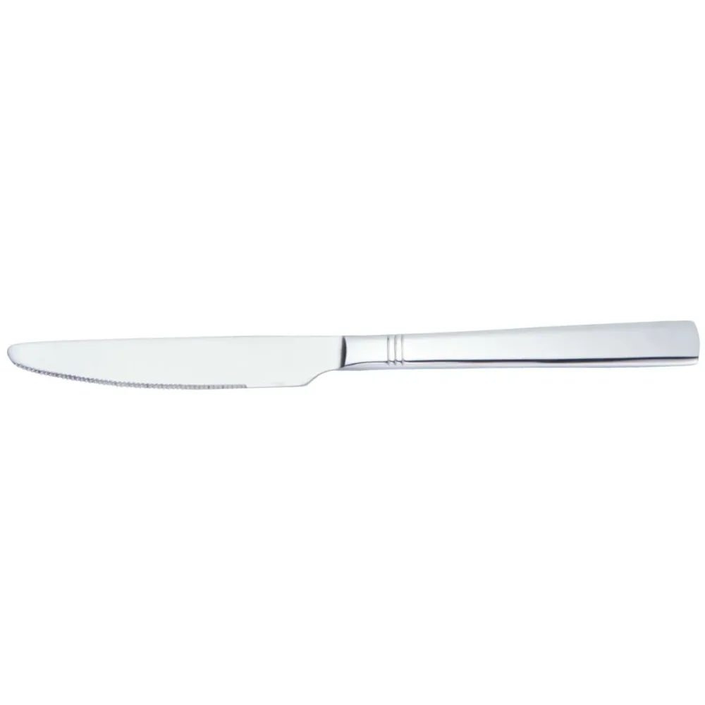 PULSIVA Menümesser Berlin; 21.8 cm (L); silber, Griff silber; 12 Stück / Pack
