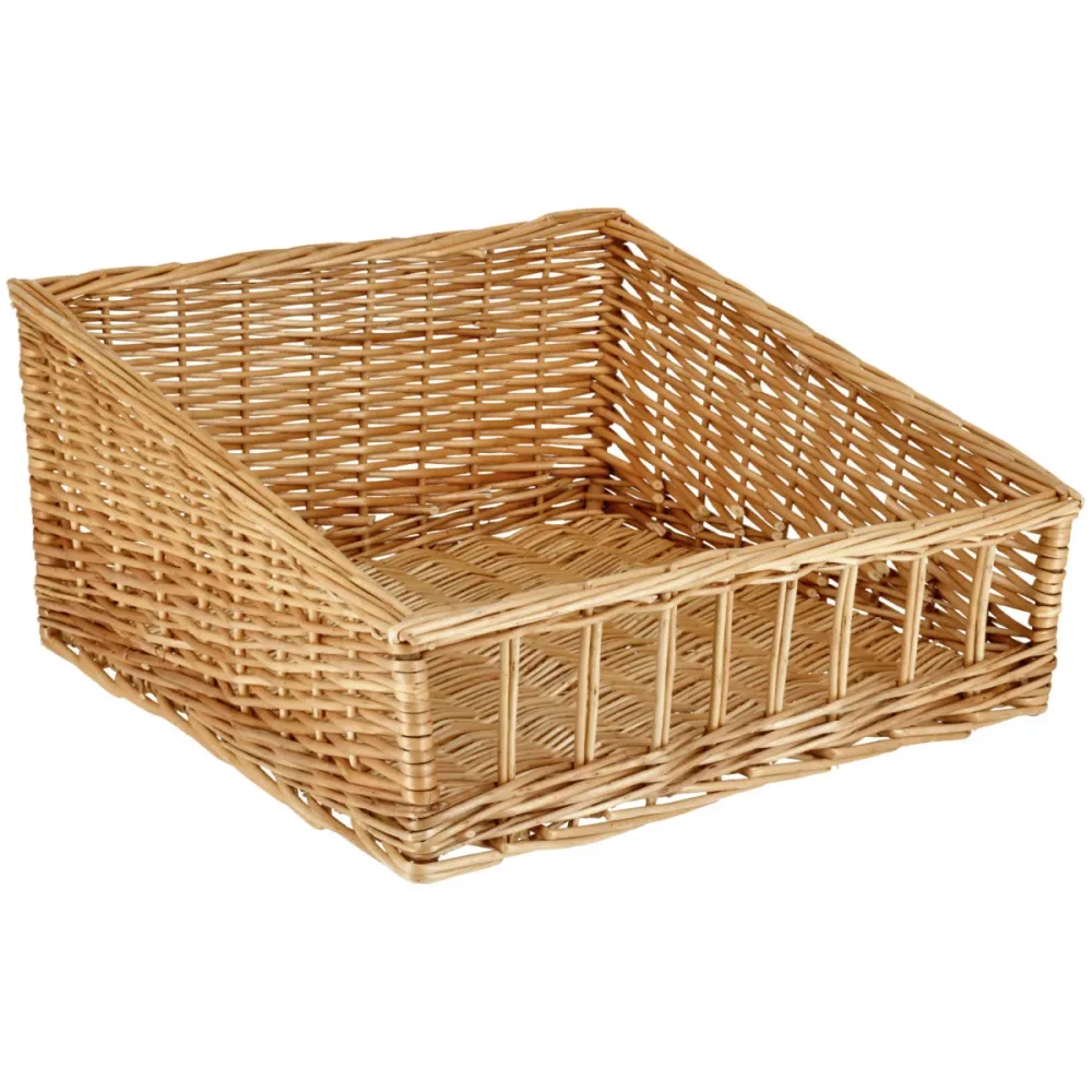 PULSIVA Buffetkorb WBK; 50x48x15 cm (LxBxH); natur; rechteckig
