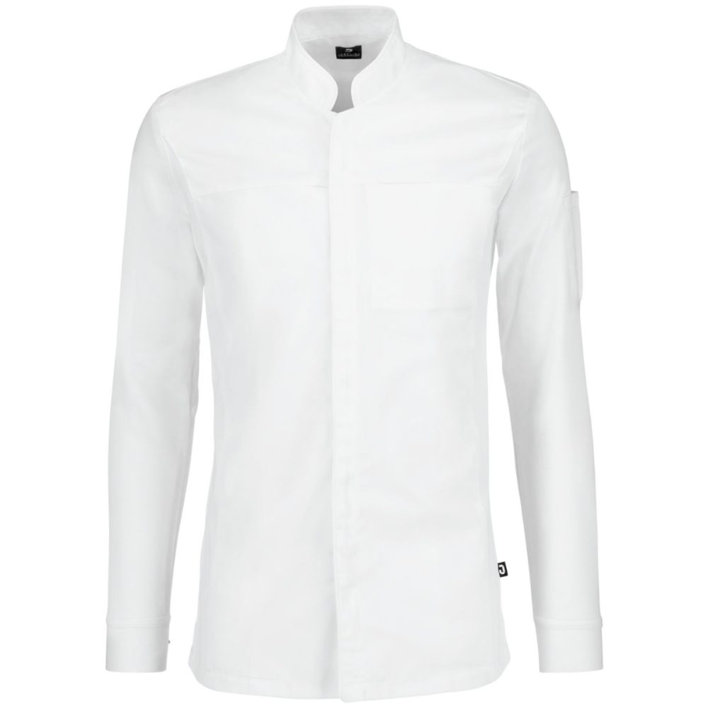 JOBELINE Herren Kochjacke Phoenix Langarm; Kleidergrösse 48; weiss
