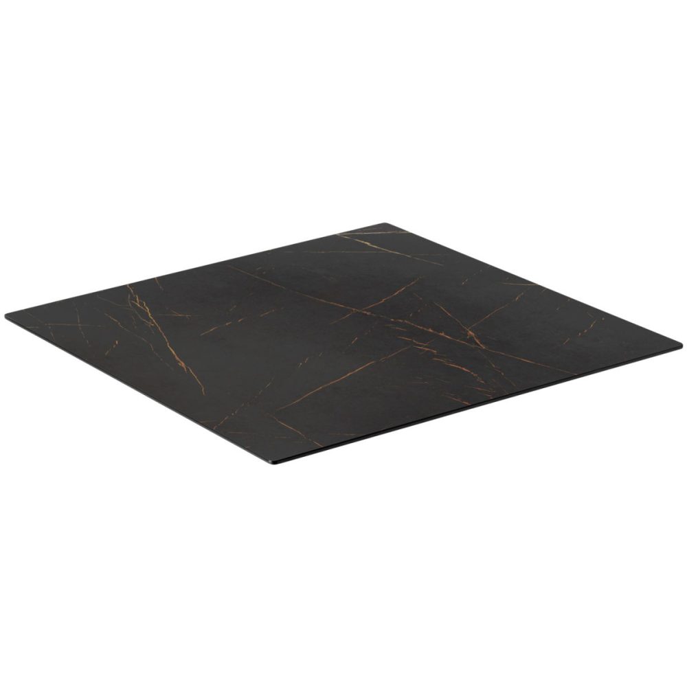 VEGA Outdoor Tischplatte Lift quadratisch; 60x60 cm (LxB); schwarz/braun; quadratisch
