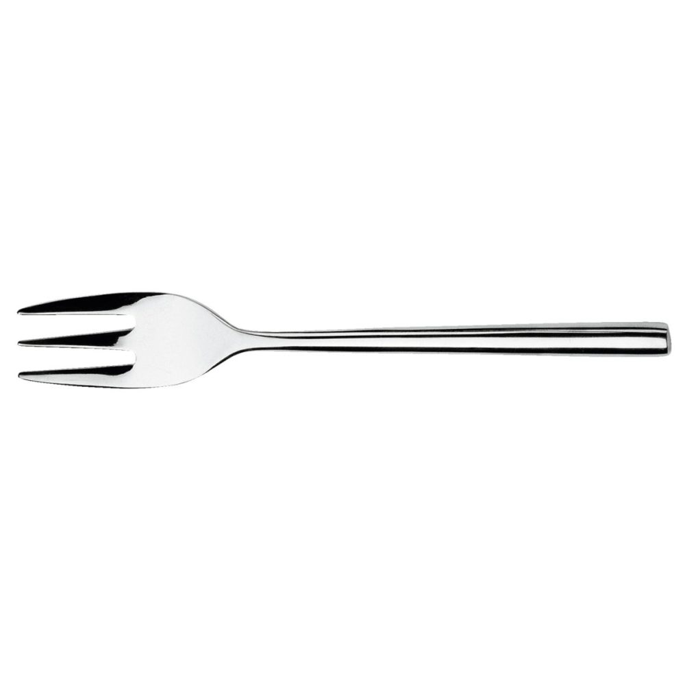 VEGA Kuchengabel London; 14.6 cm (L); silber, Griff silber; 12 Stück / Pack