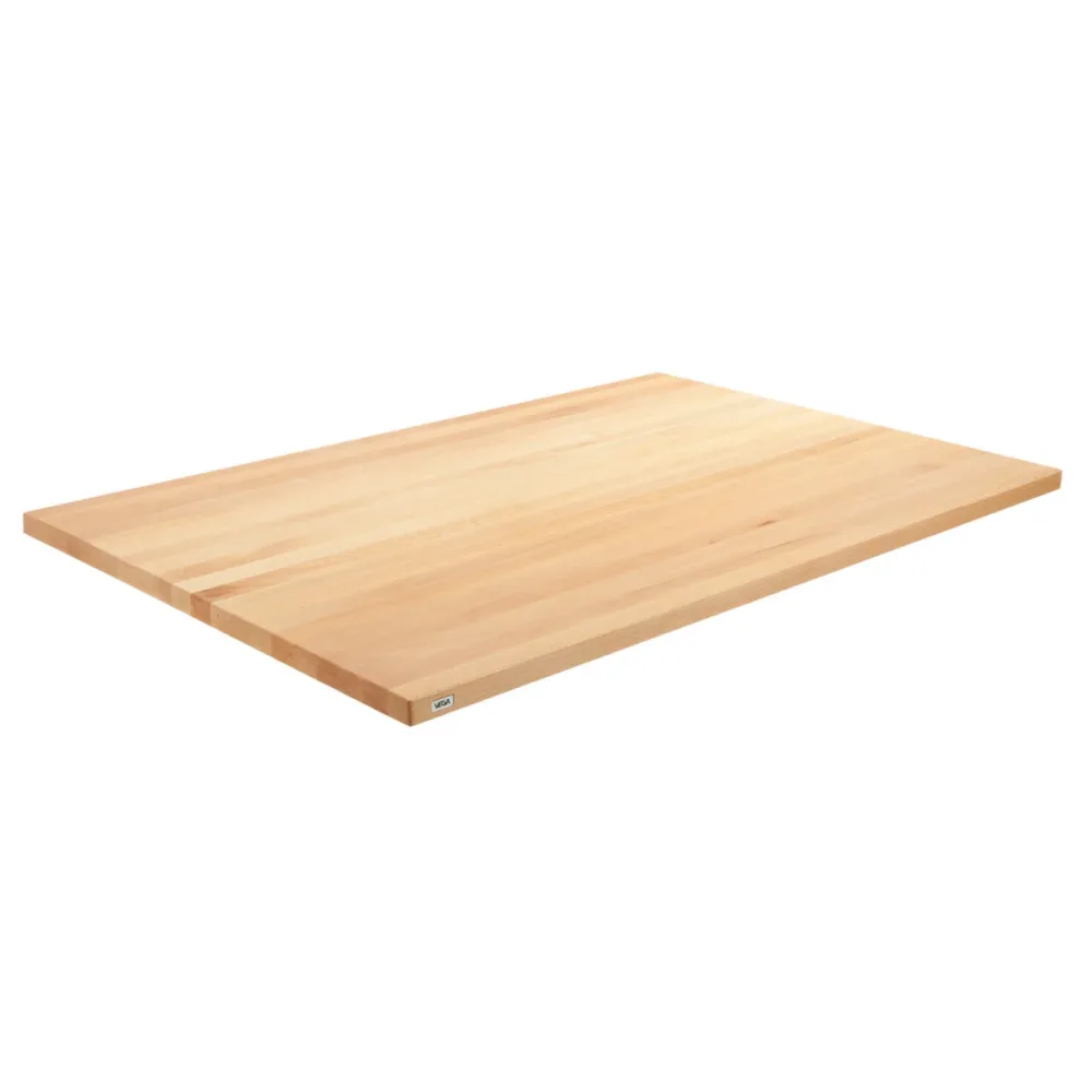 VEGA Indoor-Tischplatte Kentucky rechteckig; 120x80x3 cm (LxBxH); buche/natur; rechteckig
