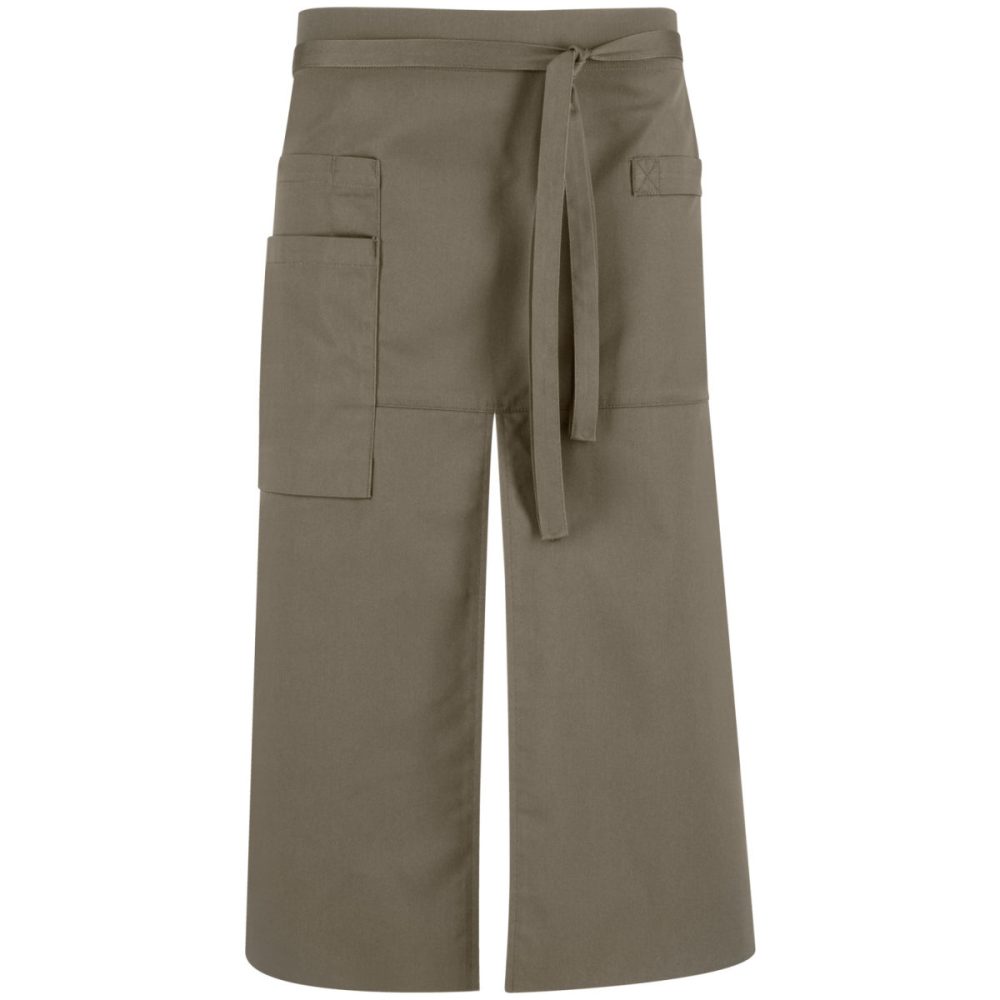 JOBELINE Schürze Juno 75x80 cm (LxB); 75x80 cm (LxB); taupe