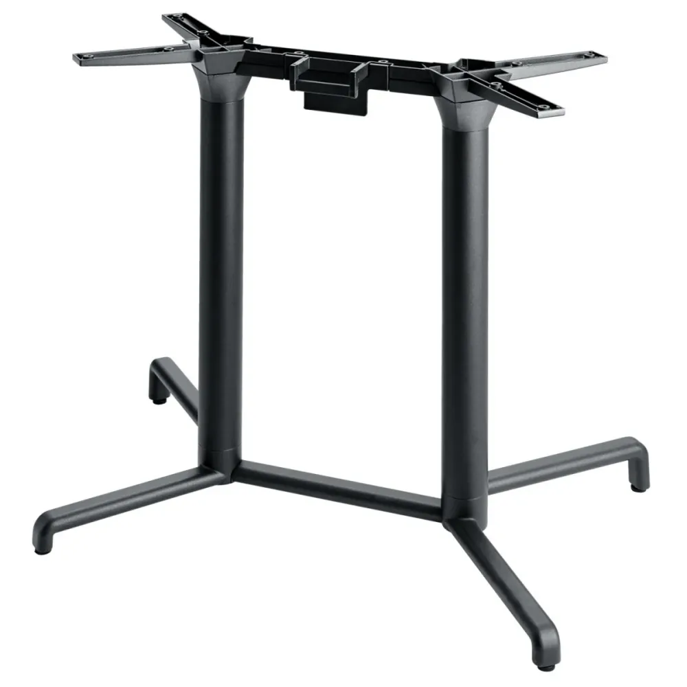 Nardi Doppeltischsäule Scudo; 52x87x71 cm (BxLxH); anthrazit
