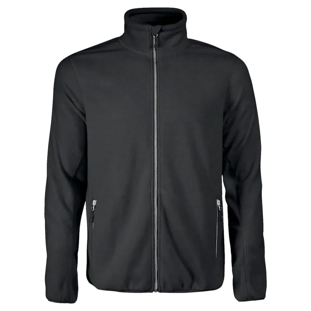 Printer Active Wear Herren-Fleecejacke Fynn; Kleidergrösse L; schwarz