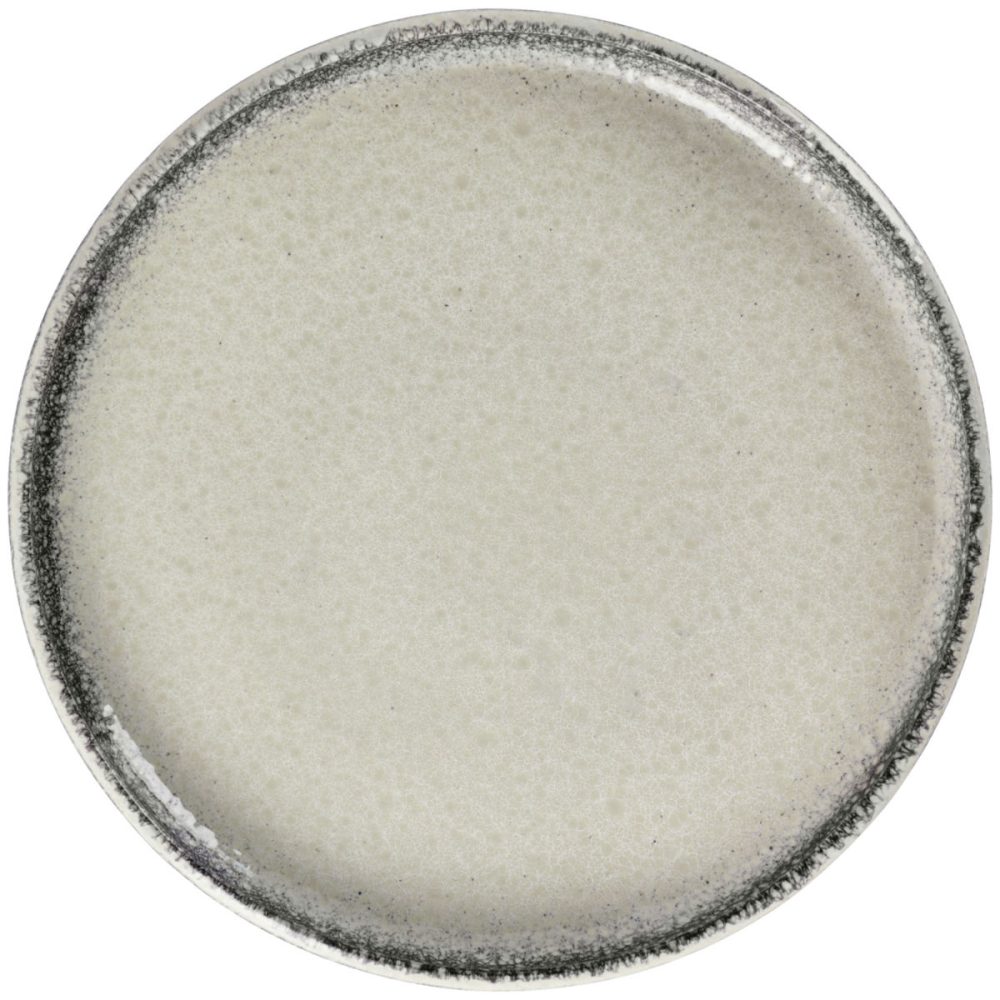 VEGA Teller flach Nagoya; 33x3.5 cm (ØxH); weiss/grau; rund; 2 Stück / Pack