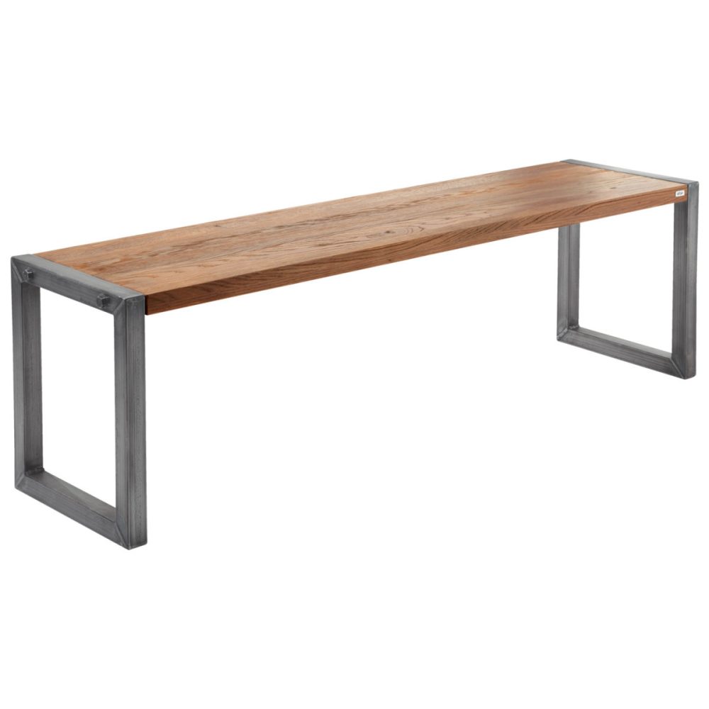 VEGA Sitzbank Torres 3-Sitzer; 148x38x45 cm (BxTxH); eiche antik/braun