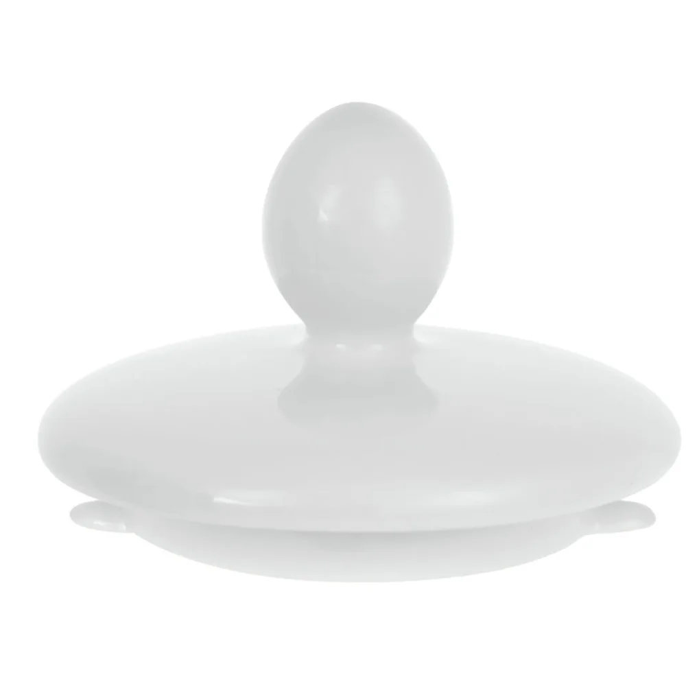 VEGA Ersatzdeckel für Teekanne  Pallais; 6.3 cm (Ø); weiss; rund; 4 Stück / Pack