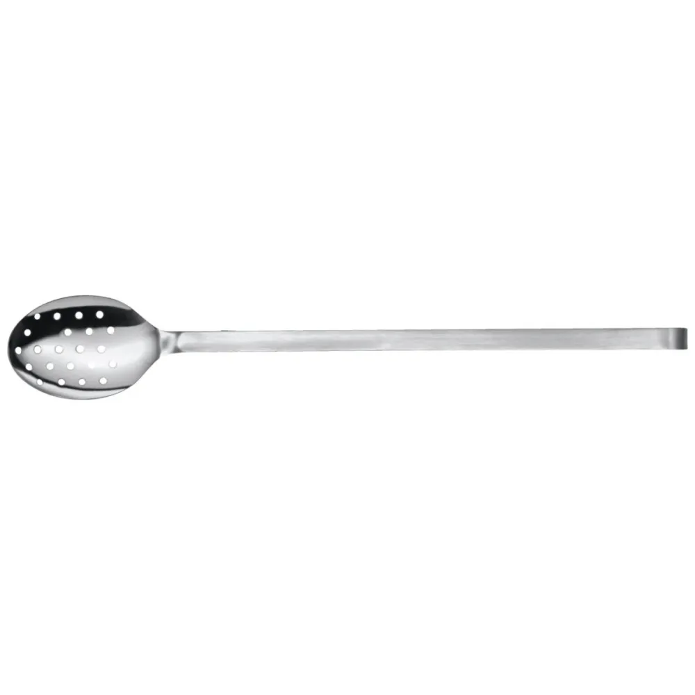 PULSIVA Servierlöffel Valuo langstielig gelocht; 46 cm (L); silber