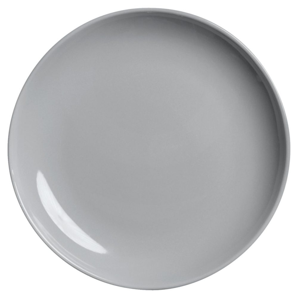PULSIVA Teller flach Guscia; 16.3 cm (Ø); grau; rund; 6 Stück / Pack