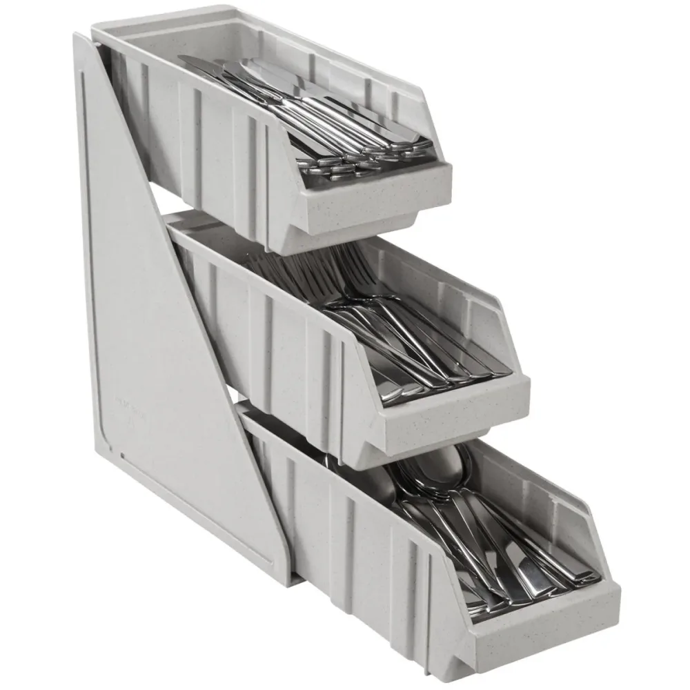 PULSIVA Sichtlagerkasten Trio; 29.5x14.2x35 cm (LxBxH); grau