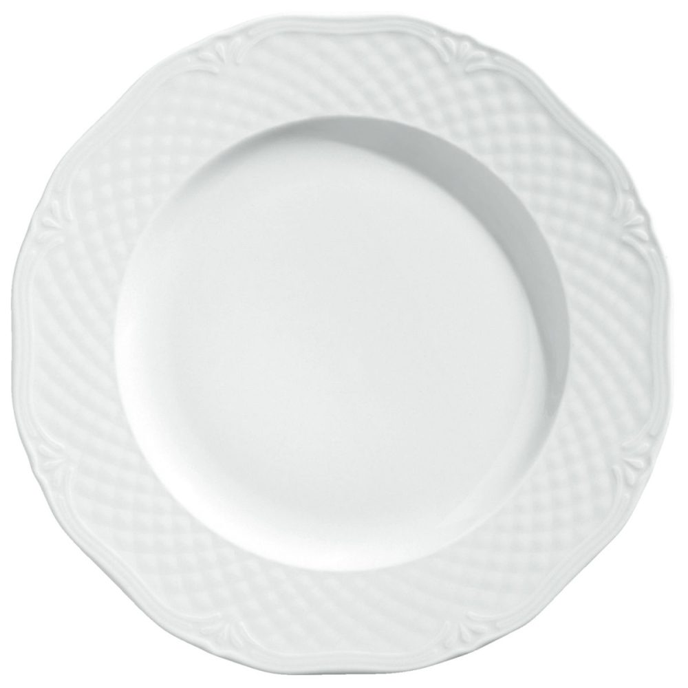VEGA Teller flach Zürich; 21 cm (Ø); weiss; rund; 6 Stück / Pack