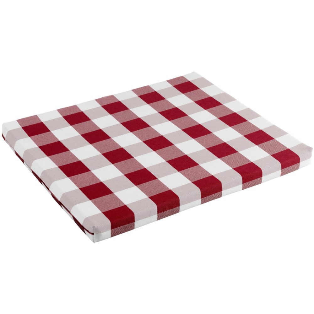 ERWIN M. Sitzkissen Countryline; 34x39x2.5 cm (BxLxH); burgund; quadratisch; 4 Stück / Pack