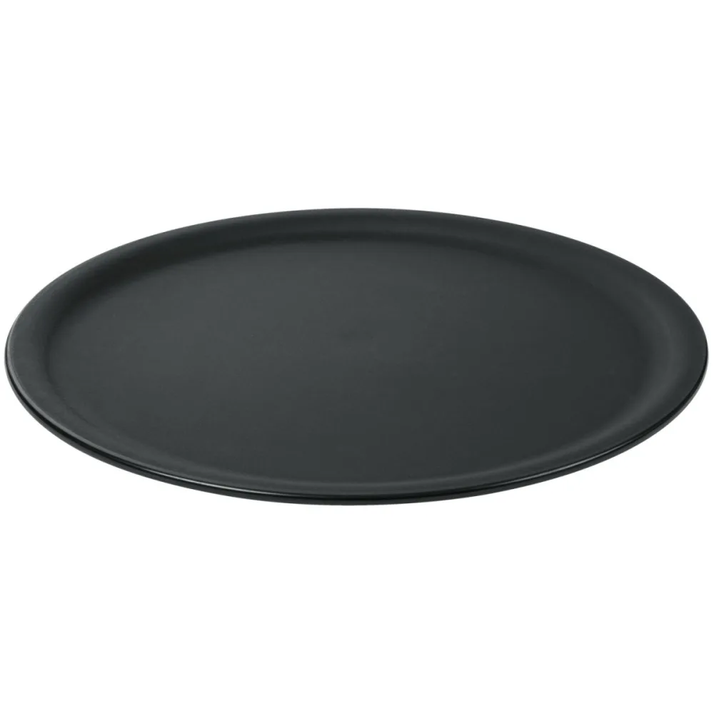 Platex Serviertablett Volta; 45x1.5 cm (ØxH); schwarz; rund