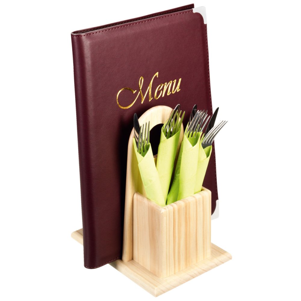 PULSIVA Besteckbehälter Combo; 20x15x23 cm (LxBxH); natur