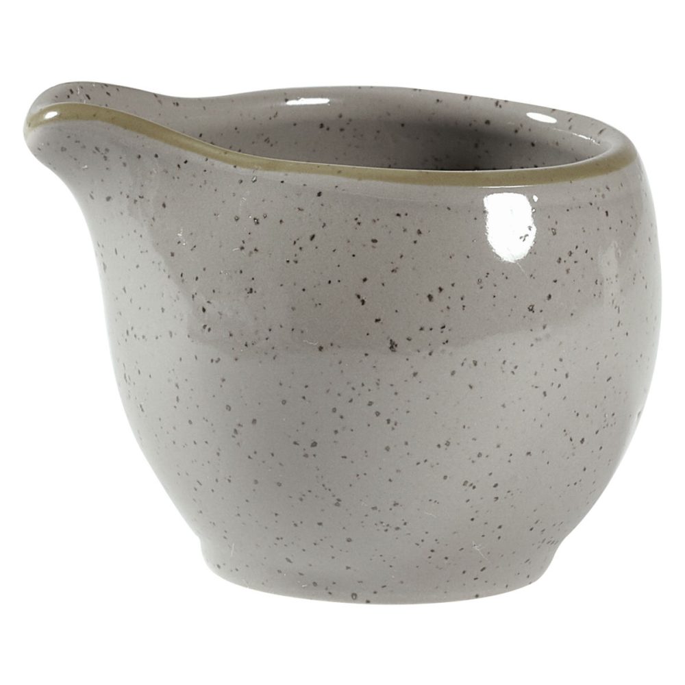 Churchill Giesser Stonecast Peppercorn; 56 ml, 5 cm (H); grau/braun; rund; 12 Stück / Pack
