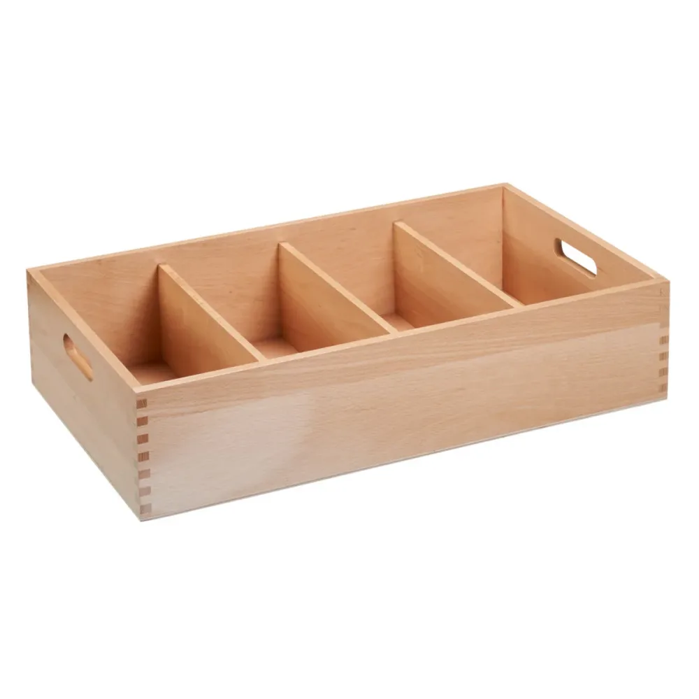 PULSIVA Besteckkasten Wood; 52x30.5x12 cm (LxBxH); buche