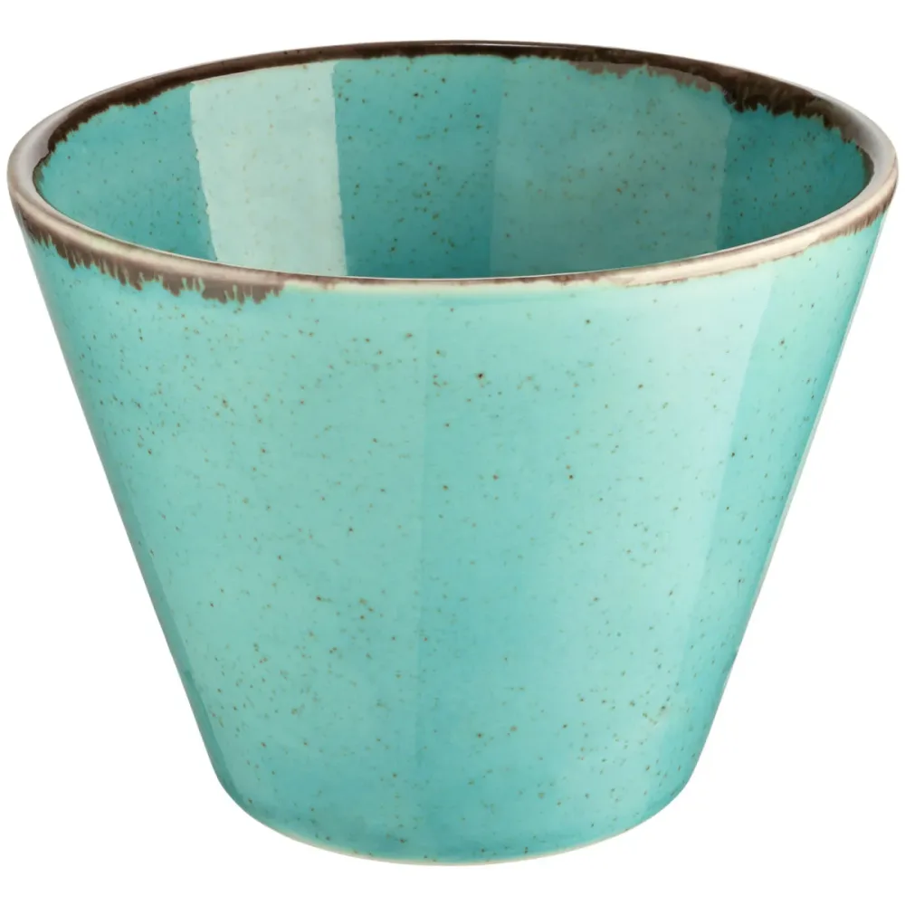 VEGA Schale Sidina konisch; 400 ml, 11.7x8.3 cm (ØxH); türkis; konisch; 6 Stück / Pack